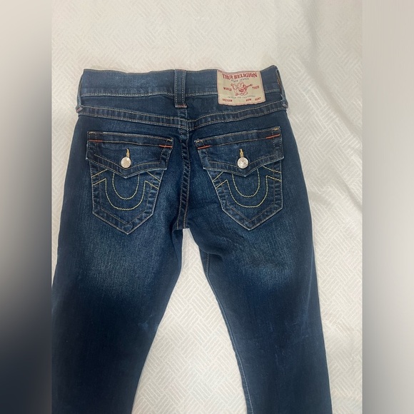 True Religion Ricky Relaxed Straight Jeans Size 28 Womens - Picture 10 of 13